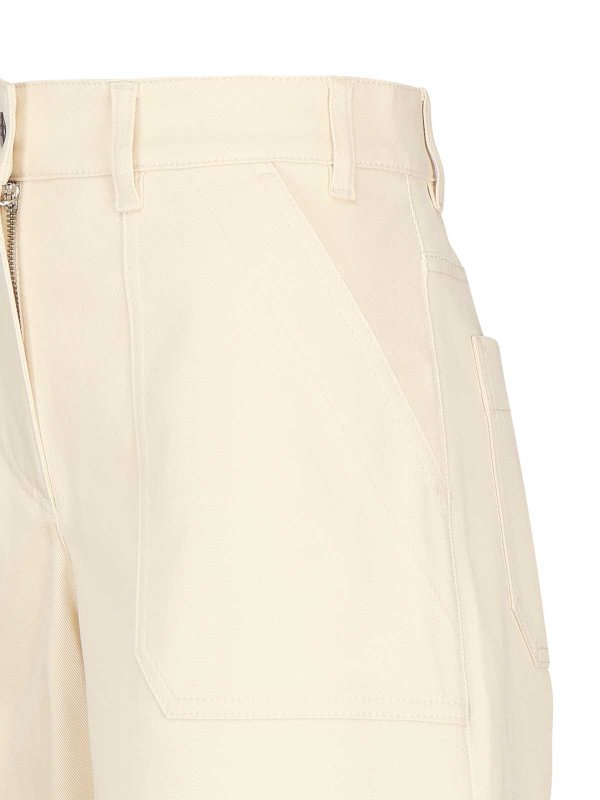 The Best Shops MONCLER: トラウザーショーツ - ショートパンツ - ベージュ