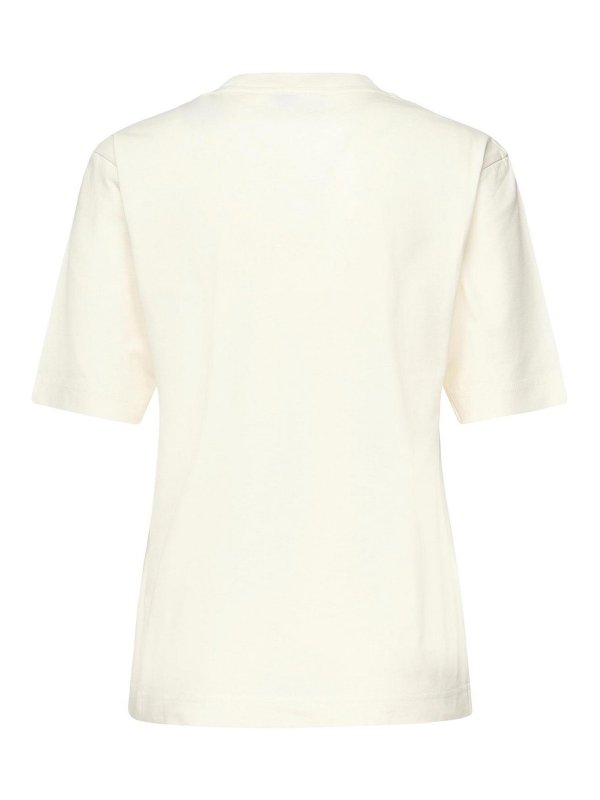 MONCLER: T-shirts online - T-Shirt - Weiß