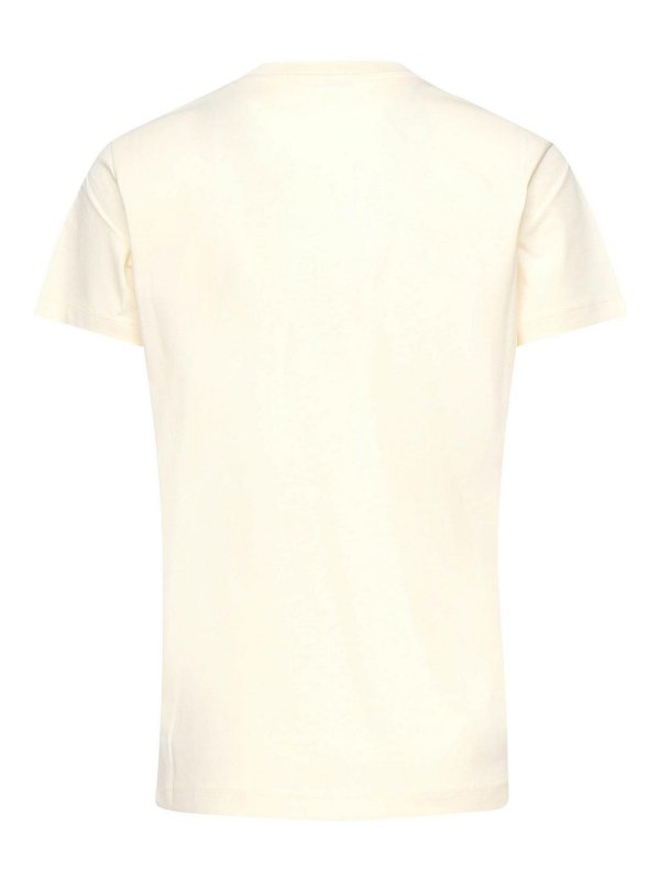 MONCLER: Camisetas online - Camiseta - Blanco