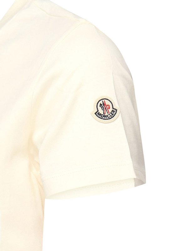 The Best Shops MONCLER: Camisetas - Camiseta - Blanco
