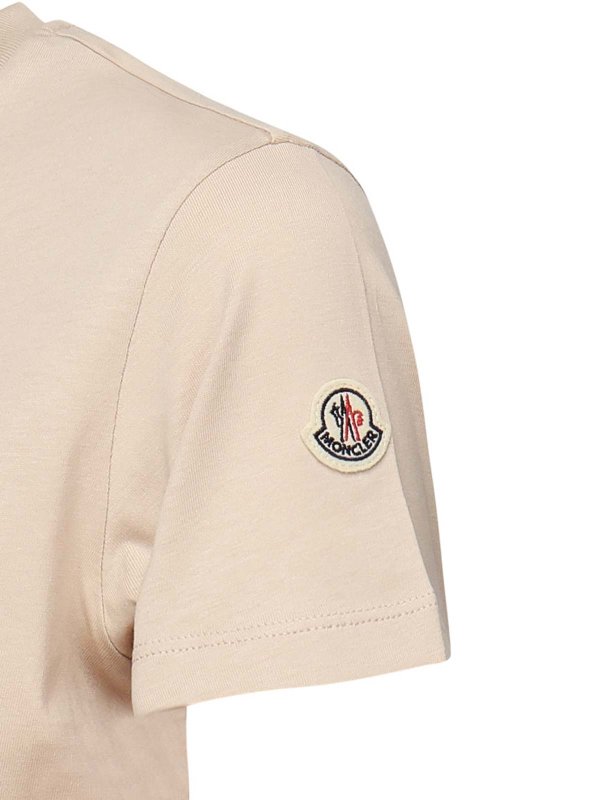 The Best Shops MONCLER: Camisetas - Camiseta - Beis