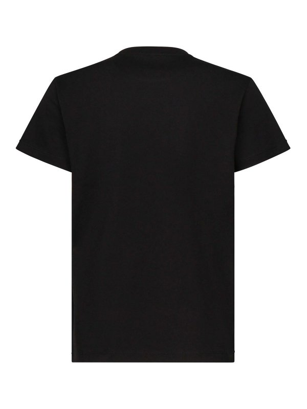 MONCLER: Camisetas online - Camiseta - Negro