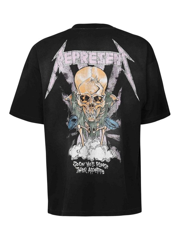 REPRESENT: Camisetas online - Vestido Corto - Negro