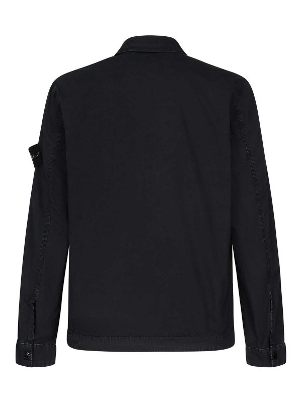 STONE ISLAND: camicie online - Camicia con tasca del seno e zip a due vie