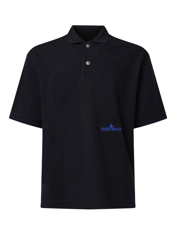 STONE ISLAND: Polos  - Polo - Noir