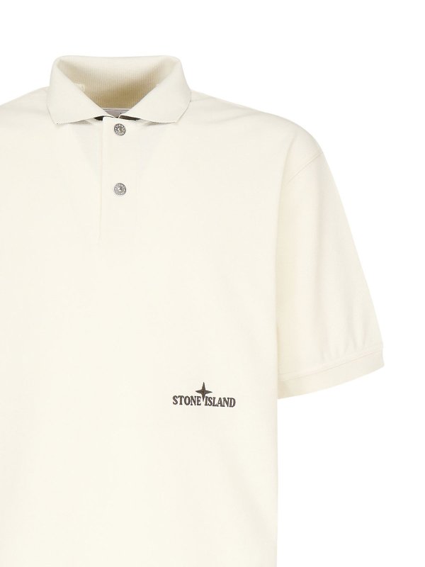 The Best Shops STONE ISLAND: Polos - Polo - Blanco