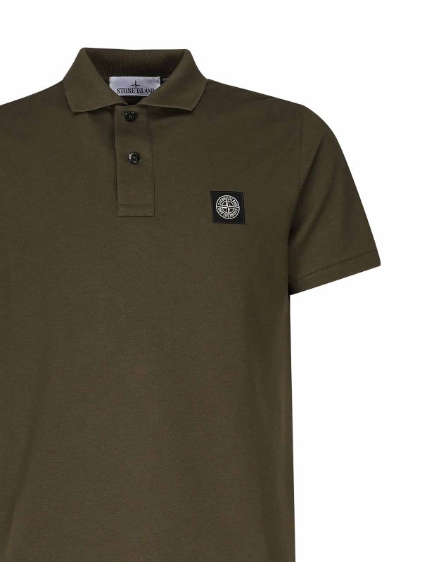 The Best Shops STONE ISLAND: Polos  - Polo - Vert