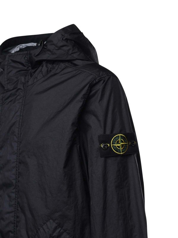 The Best Shops STONE ISLAND: カジュアルジャケット - カジュアルジャケット - 黒