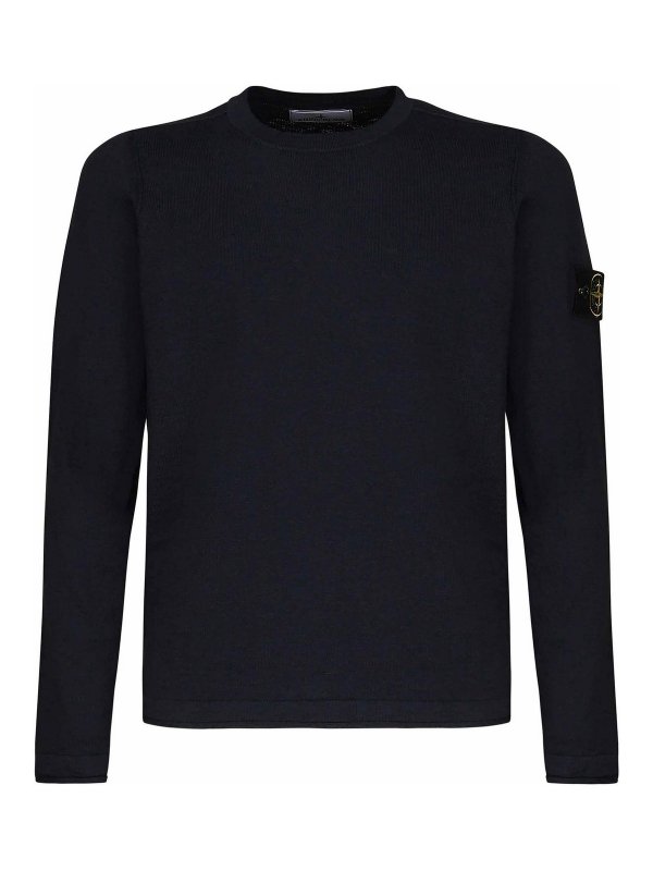 STONE ISLAND: maglia collo rotondo - Jumper-collo dell