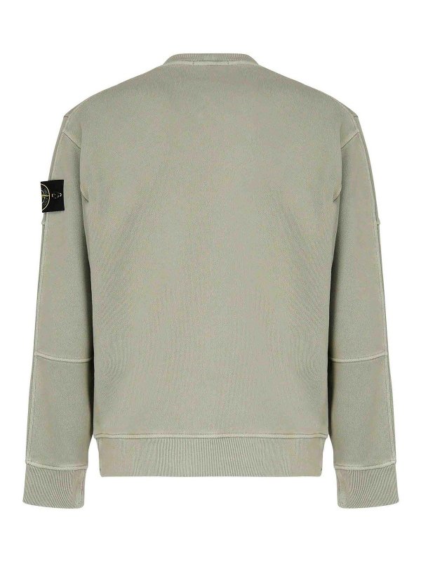 STONE ISLAND: Sweatshirts & Sweaters online - Sweatshirt With Logo Patch
