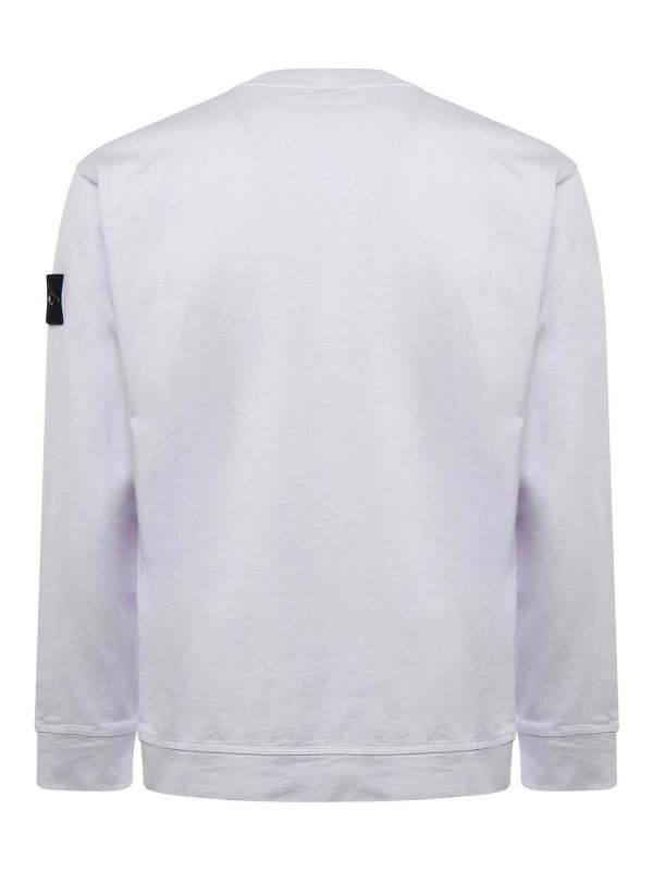 STONE ISLAND: スウェット＆セーター online - スウェットシャツ/セーター - 白