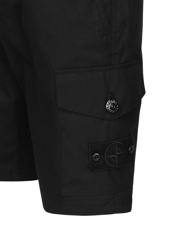 The Best Shops STONE ISLAND: Trousers Shorts - Ghost Shorts