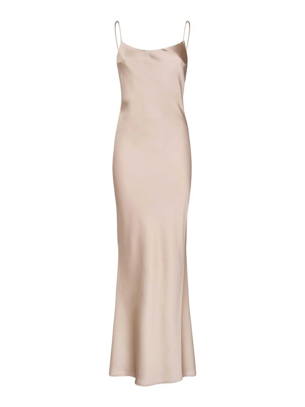 THE ANDAMANE: knee length dresses - Dress With Back Drape