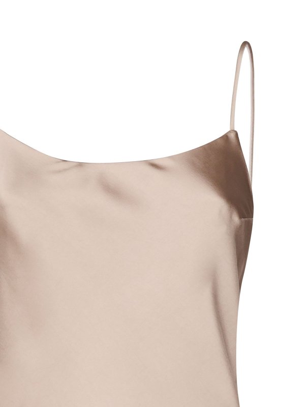 The Best Shops THE ANDAMANE: knee length dresses - Dress With Back Drape