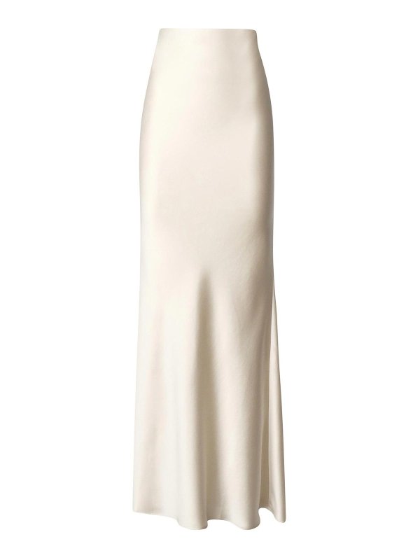 THE ANDAMANE: Faldas largas - Falda Larga - Blanco