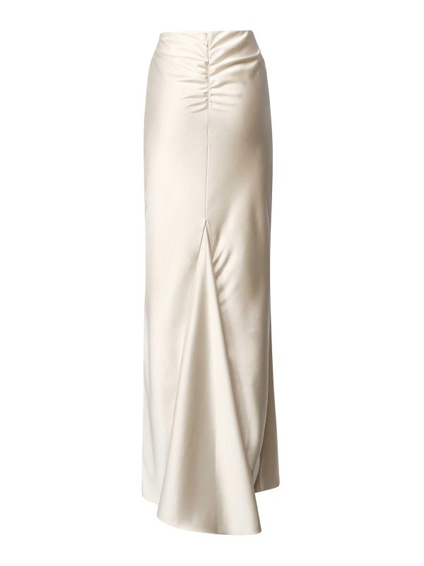 THE ANDAMANE: Faldas largas online - Falda Larga - Blanco