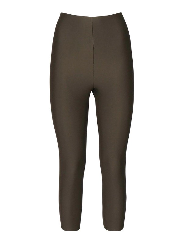 THE ANDAMANE: レギンス - レギンス - 緑