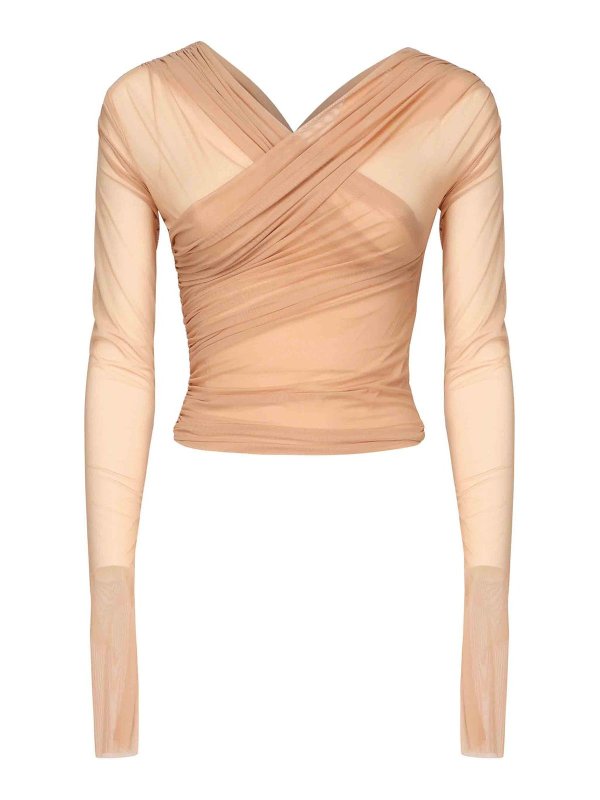 THE ANDAMANE: Tops und Tank Tops - Top - Nude