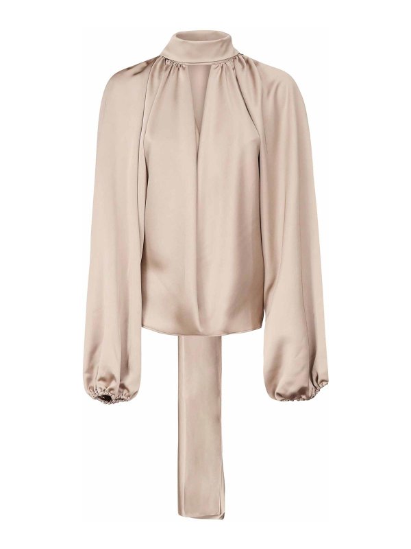 THE ANDAMANE: ブラウス - ブラウス - ベージュ