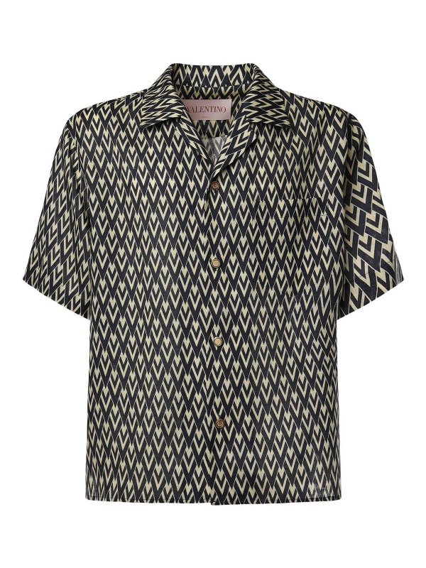 VALENTINO GARAVANI: シャツ - シャツ - クリーム