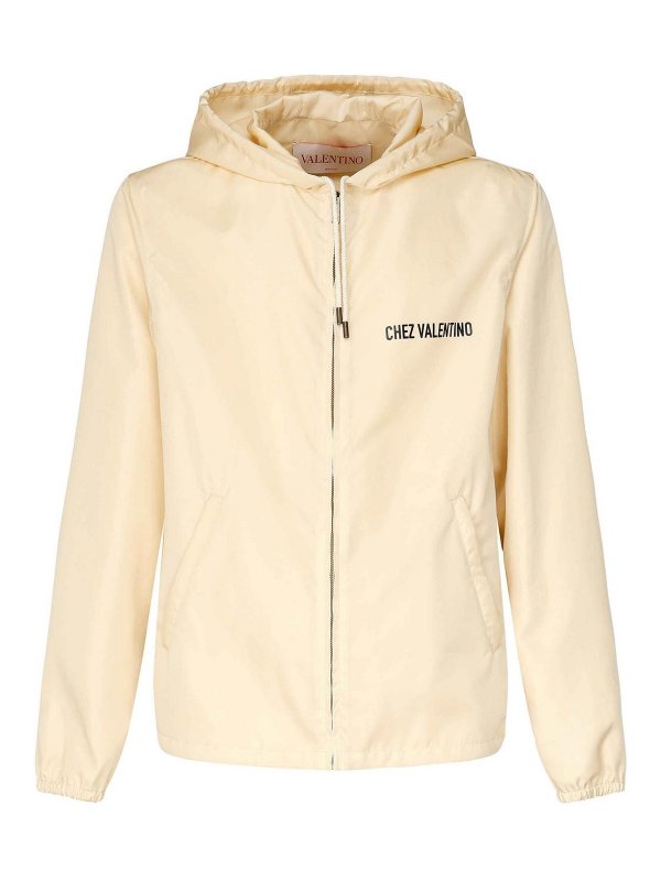VALENTINO GARAVANI: casual jackets - Cream Jacket