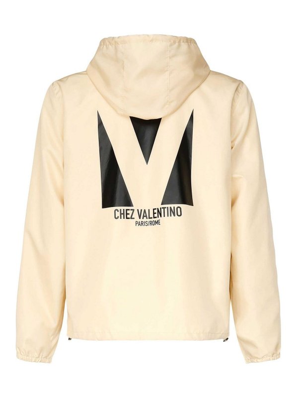 VALENTINO GARAVANI: casual jackets online - Cream Jacket