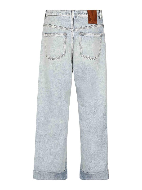 VALENTINO GARAVANI: ブーツカットジーンズ online - ブーツカットジーンズ - ブルー