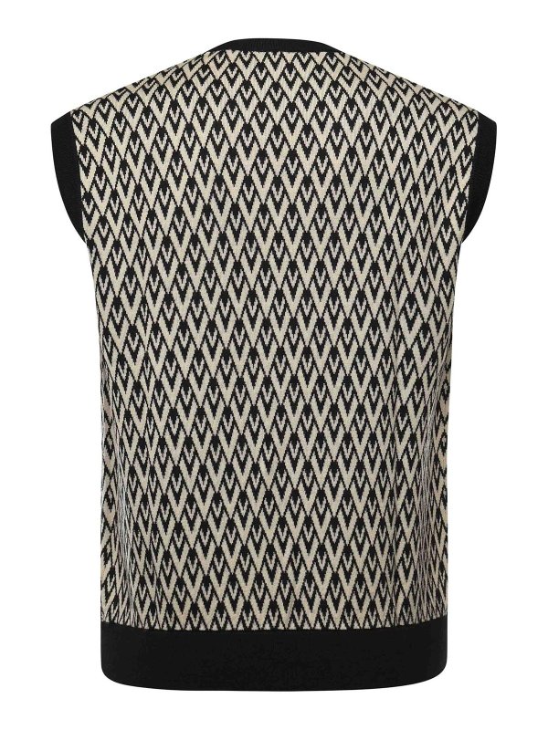 VALENTINO GARAVANI: Westen online - Weste - Creme
