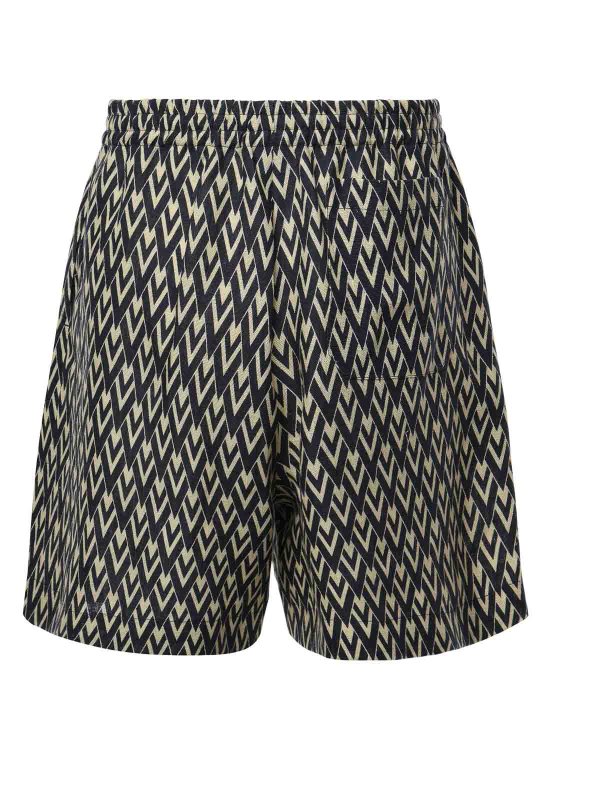 The Best Shops VALENTINO GARAVANI: Hosen Shorts - Shorts - Creme