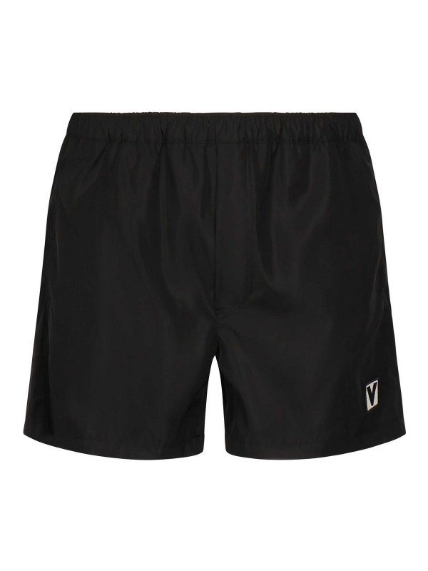 VALENTINO GARAVANI: Costumi piscina e boxer - Costume da nuoto con logo