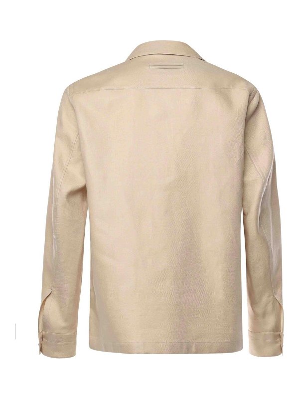 ZEGNA: Hemden online - Hemd - Beige