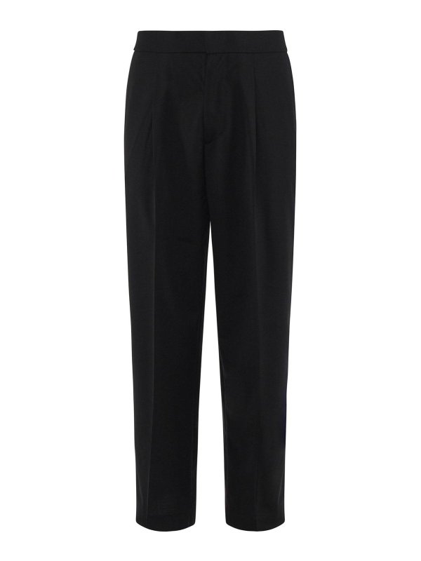 BONSAI: カジュアルトラウザー - カジュアルパンツ - 黒