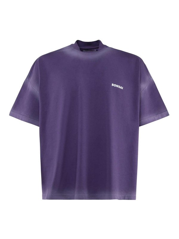 BONSAI: t-shirt - T-shirt in cotone al collo