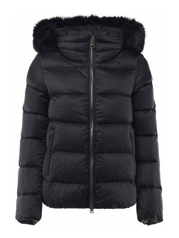 Colmar Originals: padded jackets - Down Jacket Detachable Faux Fur Hood