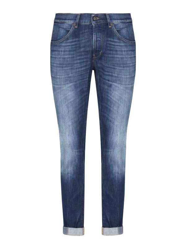 DONDUP: Jeans pitillos - Vaqueros Pitillos - Azul