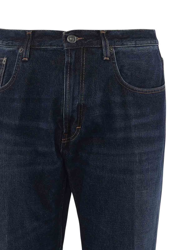 The Best Shops DONDUP: straight leg jeans - Jago Trousers In Cotton Denim