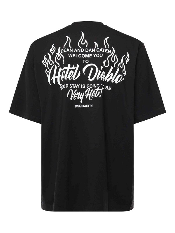 DSQUARED2: t-shirts online - T-Shirt With Graphic Print