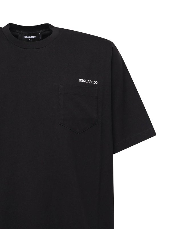 The Best Shops DSQUARED2: t-shirts - T-Shirt With Graphic Print