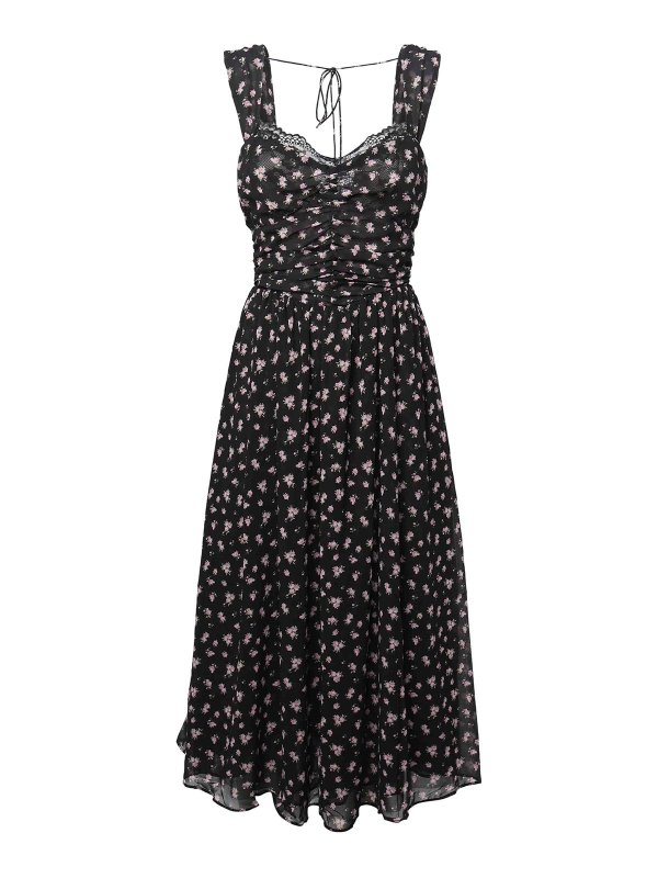 FOR LOVE & LEMONS: ニーレングスドレス - 膝丈ドレス - 黒