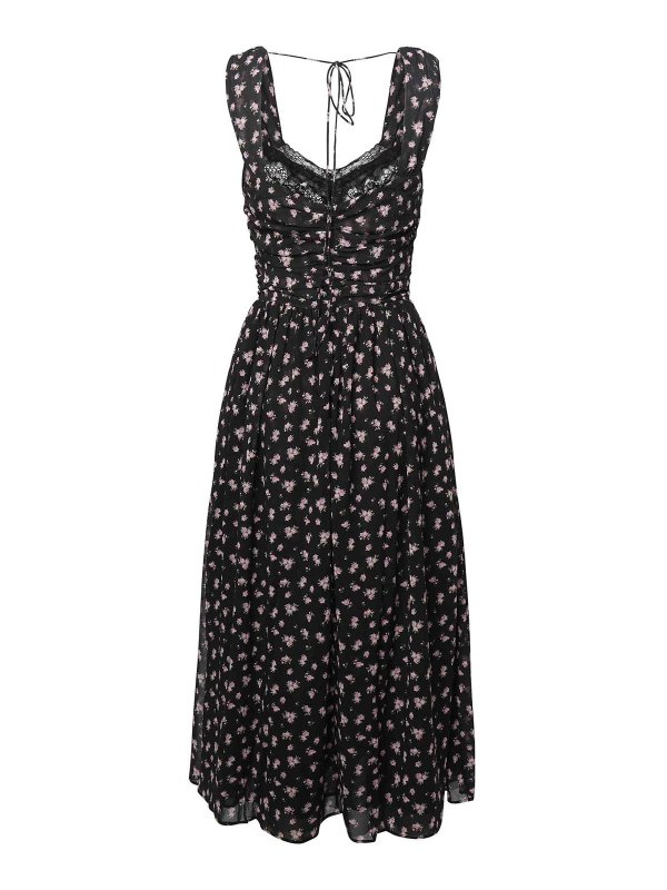 FOR LOVE & LEMONS: ニーレングスドレス online - 膝丈ドレス - 黒