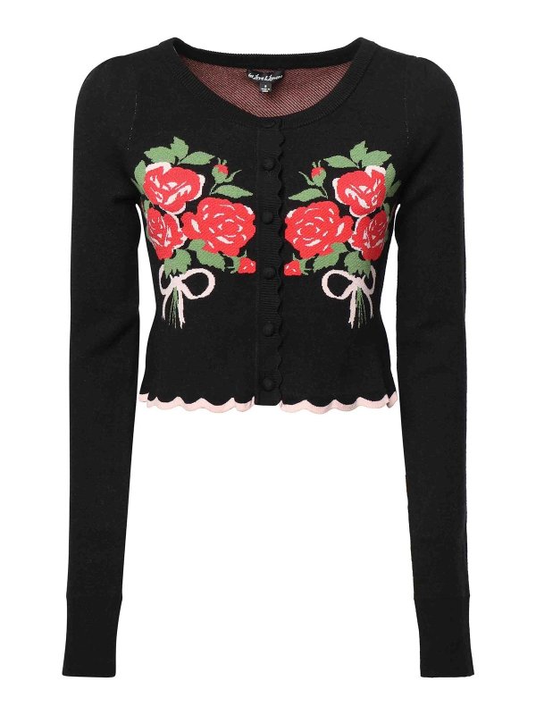 FOR LOVE & LEMONS: Cárdigans - Cárdigan - Negro