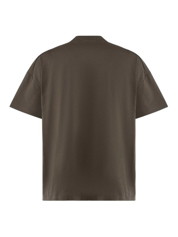 JIL SANDER: T-shirts online - T-Shirt - Braun