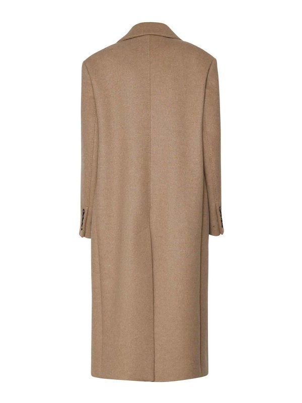Max Mara: short coats online - Certo Coat In Cashmere Blend