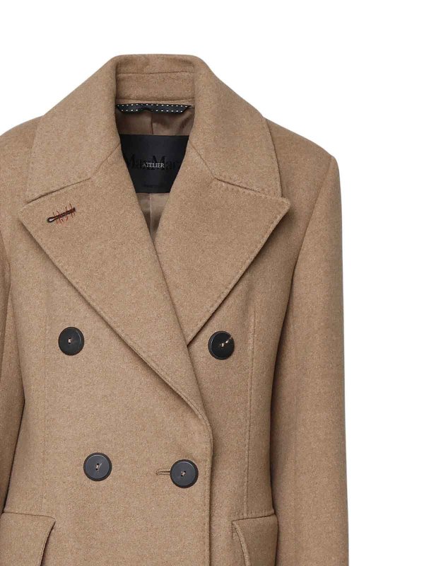 The Best Shops Max Mara: short coats - Certo Coat In Cashmere Blend