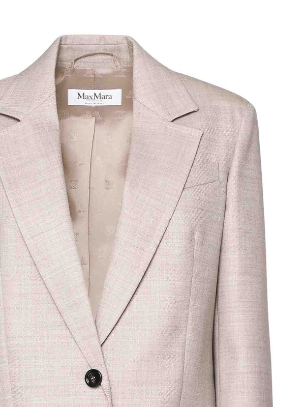 The Best Shops Max Mara: カジュアルジャケット - カジュアルジャケット - ベージュ