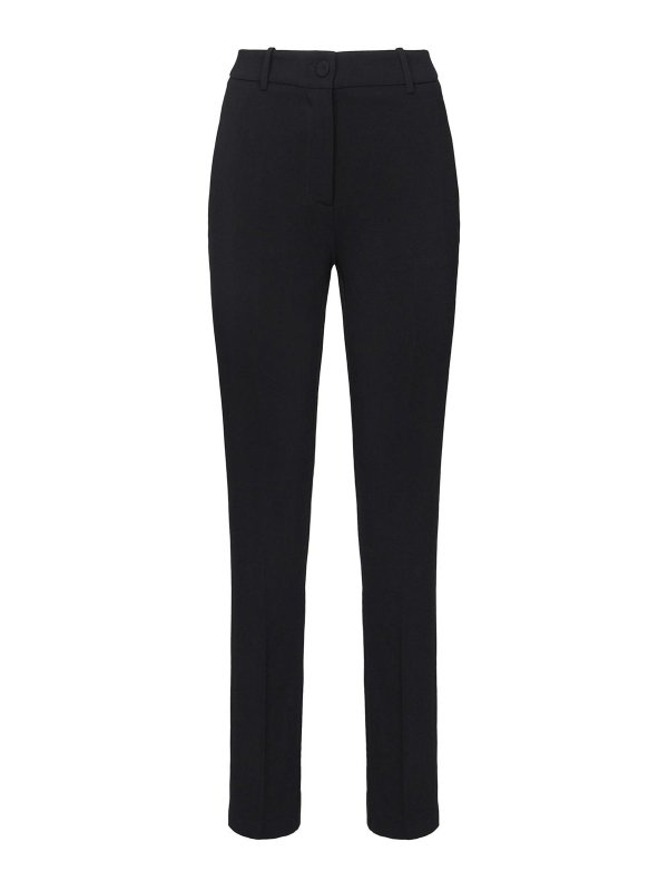 Pinko: Pantalons casual - Pantalons Décontractés - Noir