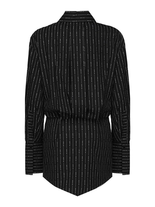 The Attico: ニーレングスドレス online - 膝丈ドレス - 黒