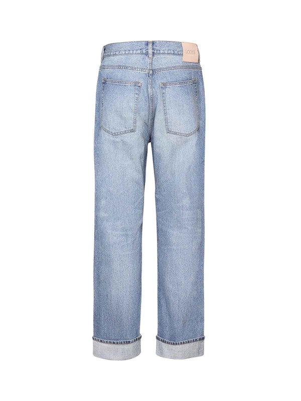 The Best Shops LOEWE: Bootcut - Bootcut Jeans - Blau