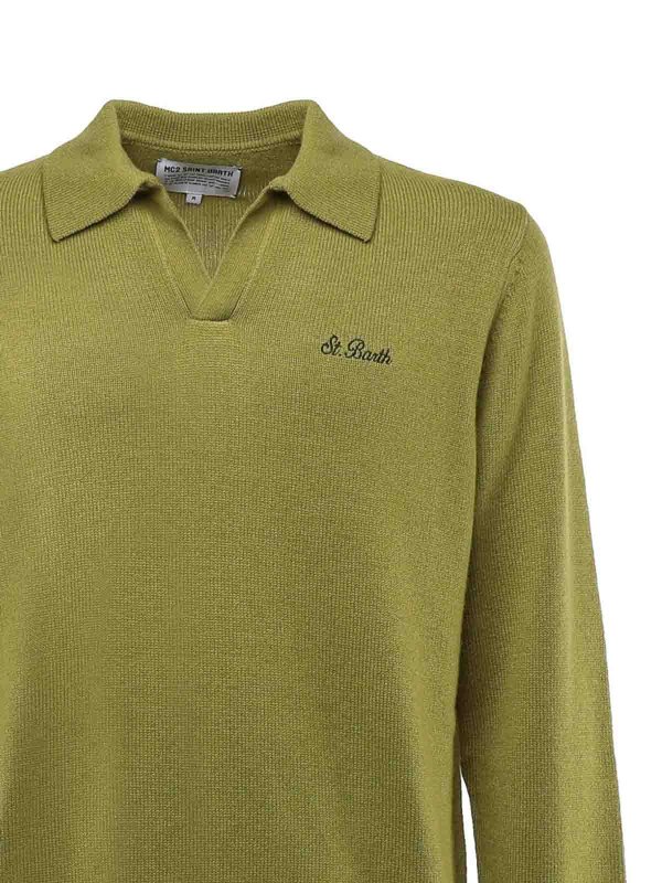MC2 SAINT BARTH: polo shirts online - Long-Sleeved Polo Shirt