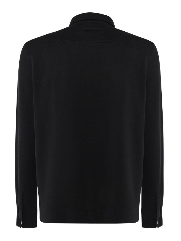 ZEGNA: ポロシャツ online - ポロシャツ - 黒